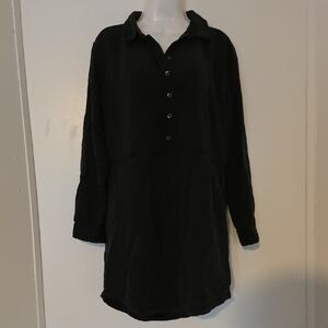 Time and Tru Black Long Sleeve Dress